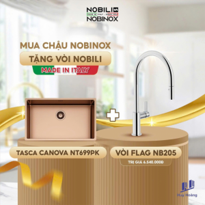 Chậu rửa chén NoBiNox NT699PK
