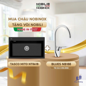 Chậu rửa chén NoBiNox NT861B