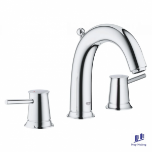 Vòi Chậu Rửa Mặt Grohe 20470000 Nóng Lạnh BauClassic 3 lỗ