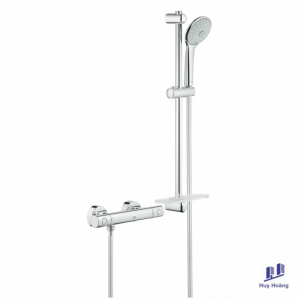 Bộ Sen Tắm Grohe 34286002 Nhiệt Độ kèm Thanh Trượt