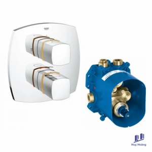 Mặt Điều Khiển Sen Grohe Grandera 19948IG0 + Bộ Trộn Ổn Nhiệt 35500000