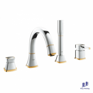 Vòi Bồn Tắm Grohe 19936IG0 Grandera 4 Lỗ Gắn Thành Bồn