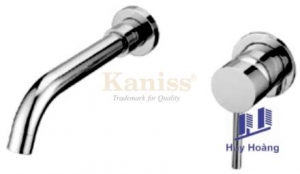 Vòi lavabo nóng lạnh âm tường Kaniss KS-3350AL
