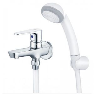 Vòi Sen Tắm Lạnh Caesar S063CP Dây Xi Tay 1 Chế Độ