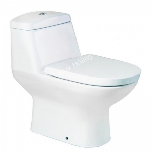 Bồn Cầu COTTO C1113 Một Khối Viggo Xả Nhấn