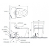 bon-cau-toto-ms636cdw10-nap-dien-tu-washlet - ảnh nhỏ 2