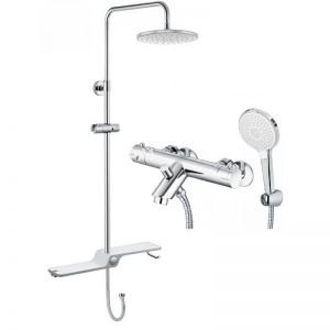 Bộ Vòi Sen Cây Caesar TS617/BS126 Nhiệt Độ