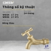 voi-lanh-gan-tuong-caesar-w034-21 - ảnh nhỏ 8