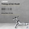 voi-lanh-gan-tuong-caesar-w034-1-21 - ảnh nhỏ 10