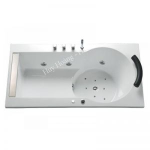 Bồn Tắm CAESAR MT211SAL/SAR Massage Hơi Xây 1.7M