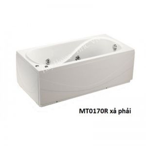 Bồn Tắm Massage 1.7M Chân Yếm CAESAR MT0170L/R