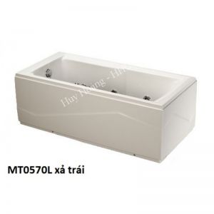 Bồn Tắm Massage 1.7M Chân Yếm CAESAR MT0570L/R