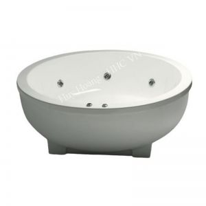 Bồn Tắm Massage 1.7M Chân Yếm CAESAR MT6470