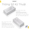 bon-tam-1-7m-chan-yem-caesar-at0170l/r - ảnh nhỏ 10