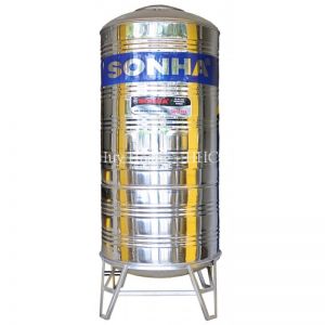 Bồn Nước Sơn Hà Inox 7000L Đứng SUS 304 Ø 1,7m