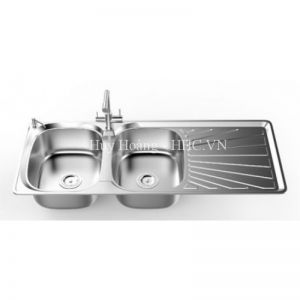 Chậu Rửa Inox Sơn Hà Cao Cấp 2HB1200