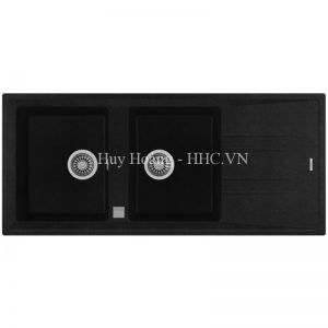 Bồn Rửa Chén Teka STONE 80 B-TG 2B 1D AUTO 115400011 Đá Màu Đen