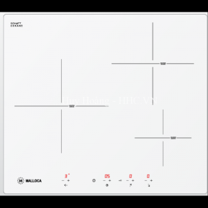 Bếp Điện Từ Malloca MI 593 WN Mặt Kính 3 Bếp