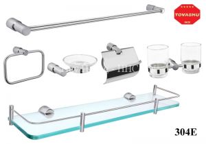 BỘ PHỤ KIỆN INOX CAO CẤP 6 MÓN 304E Tovashu