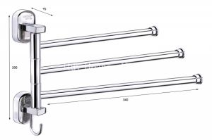 Treo Khăn 3 Chia Xoay S3V Tovashu
