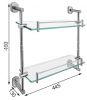 ke-kieng-2-tang-inox-304-tovashu-k2 - ảnh nhỏ 2