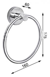 Vòng Treo Khăn DT1 Tovashu