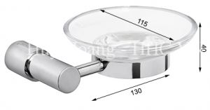 Kệ Xà Bông Kiếng Nắp Tròn Tovashu