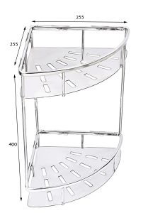 Kệ Inox Tấm Gốc Đôi TG2 Tovashu