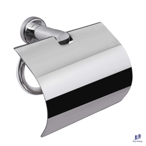 Lô giấy vệ sinh nắp tròn inox 304 Tovashu B3