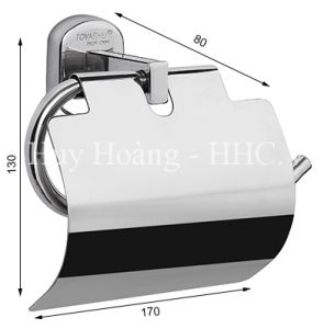 Lô Giấy Vệ Sinh Nắp Ovan 304-C3 Tovashu