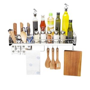 Kệ Gia Vị Inox 1 Tầng 304 KH15 Tovashu