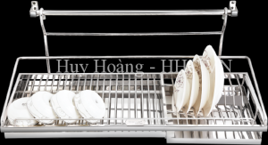 Kệ Sóng Chén 7 Tấc 1 Tầng Treo Có Khay Hứng Nước Tovashu