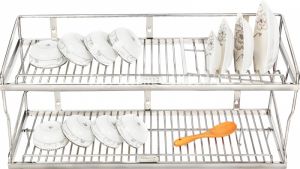 Kệ Sóng Chén 7 Tấc 2 Tầng Bắt Vít Tovashu