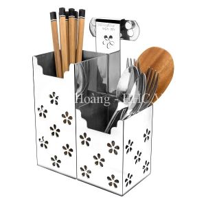 Ống Đũa Đôi Vuông Inox 304 MC2 Tovashu