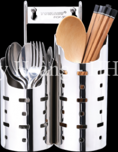 Kệ Muỗng Đũa Treo + Bắt Vít 304-MC Tovashu