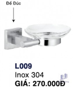 Kệ xà bông L009 Inox Hùng Vương