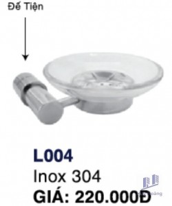 Kệ xà bông L004 Inox Hùng Vương