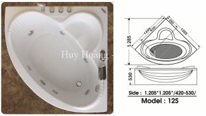 Bồn tắm nằm Việt Mỹ 12S