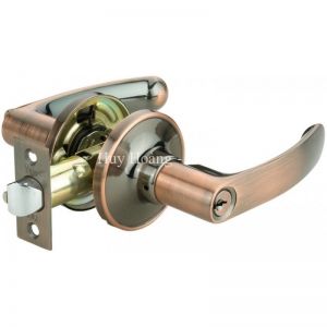 Khóa Tròn Gạt Yale VL5367 US11 Đồng Đỏ Cửa Chính