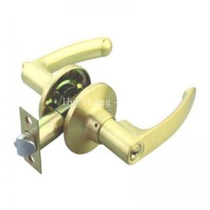 Khóa Tròn Gạt Yale VL5367 US3 Vàng Cửa Chính