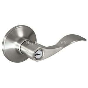 Khóa Tròn Gạt Yale VL6547 US15 Bạc Cửa Phòng