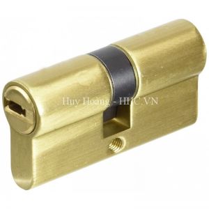 Ruột Khóa Yale 10-1002-3535-00-02-01 Hai Đầu Chìa Màu Đồng Bóng