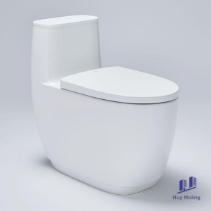 Bồn Cầu INAX AC-1052VN (AC1052VN) 1 Khối Nắp Êm Aqua Ceramic