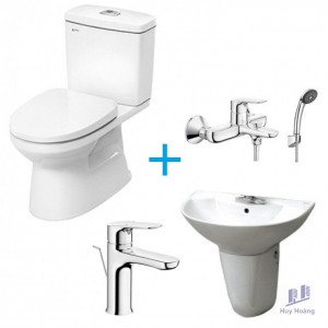 Combo INAX 84 Bộ C-504VAN + L-288V/L-288VC + LFV-1402S + BFV-1403S-4C