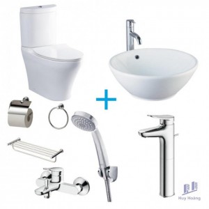 Combo TOTO 02 Bộ CS818DT8 + LT523R + TLS04306V + TBS04302V + DGH104ZR + YS406N3V