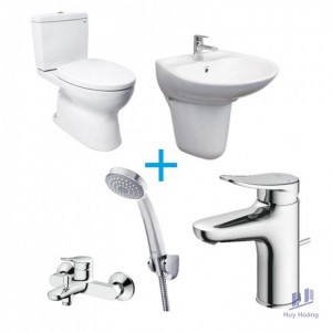 Combo TOTO 5 Bộ CS320DRT3 + LHT300CR + TLS04301V + TBS04302V + DGH104ZR