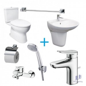 Combo TOTO 6 Bộ CS320DRT3 + LHT300CR + TLS04301V + TBS04302V + DGH104ZR + YH408RV + YT408S6RV