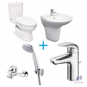 Combo TOTO 3 Bộ CS325DRT3 + LHT300CR + TLS03301V + TBS03302V + DGH104ZR