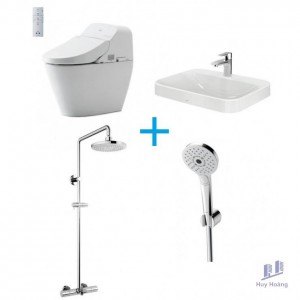 Combo5A TOTO Bộ C971/TCF9433A + LT5616C+ TBW01401AA + TBW01010A