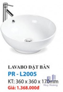 Lavabo đặt bàn Proxia PR-L2005